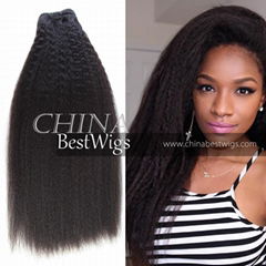 kinky straight virgin hair extensions