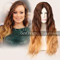 ombre long hair wig 3