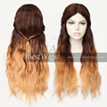 ombre long hair wig 4