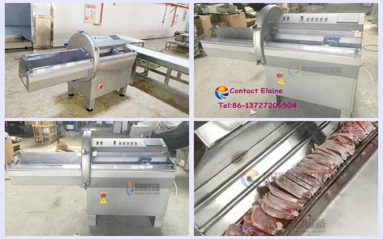 Electric Sausage Ham Fish Deli Meat Food Slicing Cutting Machine 3