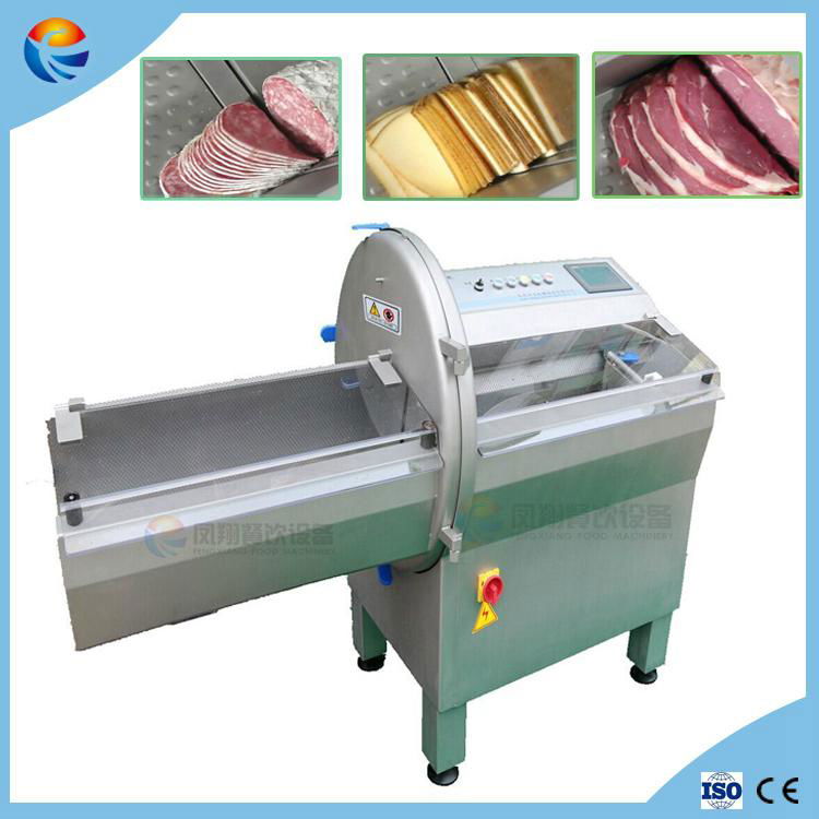 Electric Sausage Ham Fish Deli Meat Food Slicing Cutting Machine