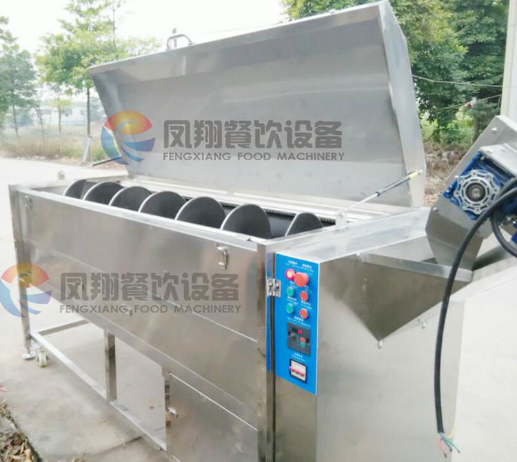 Industrial Potato Taro Guava Carrot Taro Onion Washing Peeling Machine 2