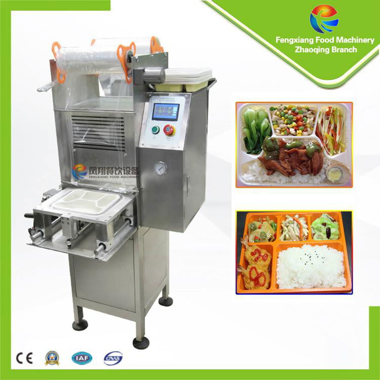 Automatic Fast Food Trays Cups Box Sealing Sealer Machine FS600