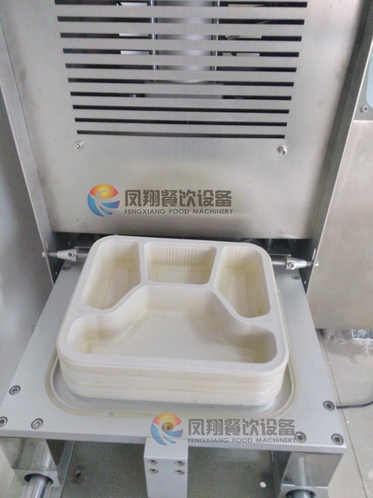 Automatic Fast Food Trays Cups Box Sealing Sealer Machine 3