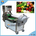 Automatic Pineapple Cabbage Pawpaw Carrot Vegetable Cutting Slicing Machine 1