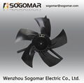 Dia200mm External Rotor Axial Fan with Metal Shell and Blades  3