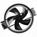 Dia200mm External Rotor Axial Fan with Metal Shell and Blades  4