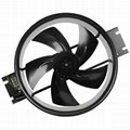Dia200mm External Rotor Axial Fan with Metal Shell and Blades 