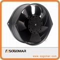 Axial Fan 172x150x55mm metal blades for cooling ventilator 