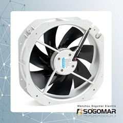 Axial Fan 280X280X80mm metal blades for cooling exhaust fan