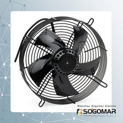 Axial Fan dia200 to 910mm with metal impeller for cooling exhaust fan