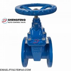 RESILIENT SEATED WEDGE GATE VALVES WITH NON-RISING SPINDLE