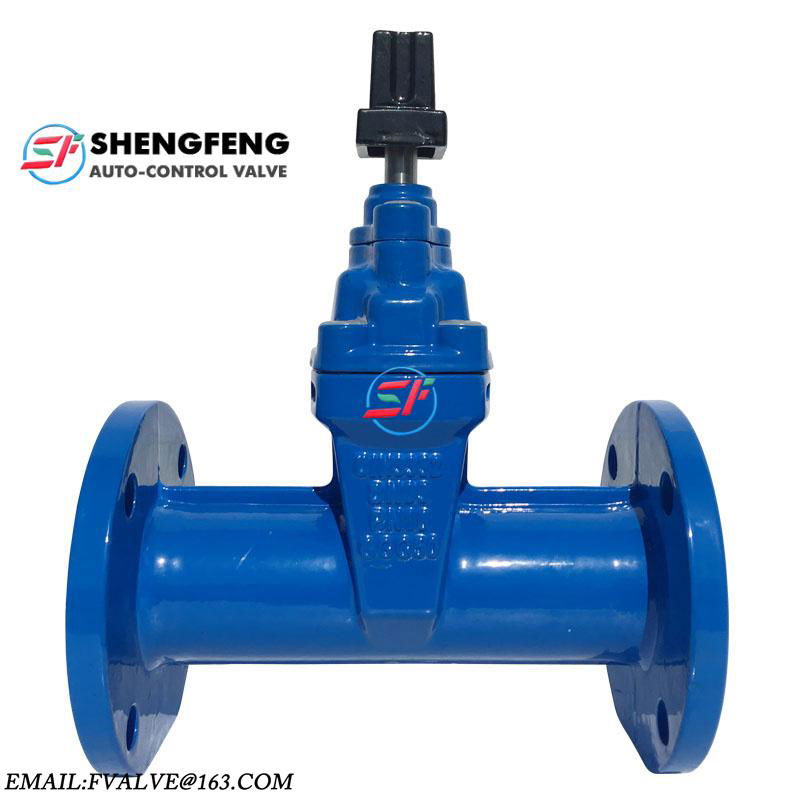 DIN3352 F5 PN16 cast iron gate valve