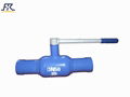 Handle Fully welded ball valve  1