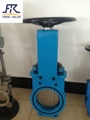 Bi-directional knife gate valve