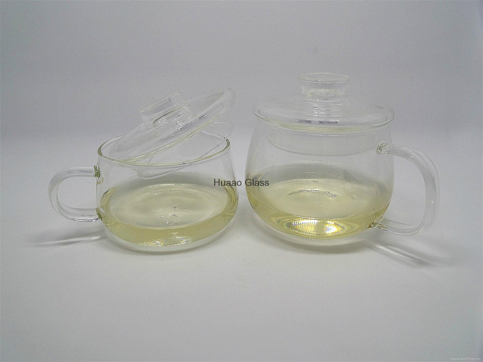 Cangzhou Borosilicate handmade short glass cup  2