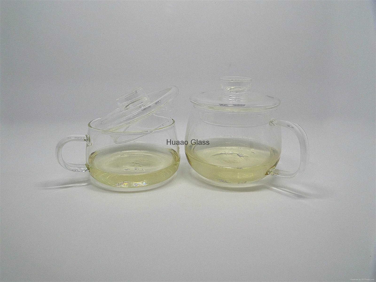 Cangzhou Borosilicate handmade short glass cup  3