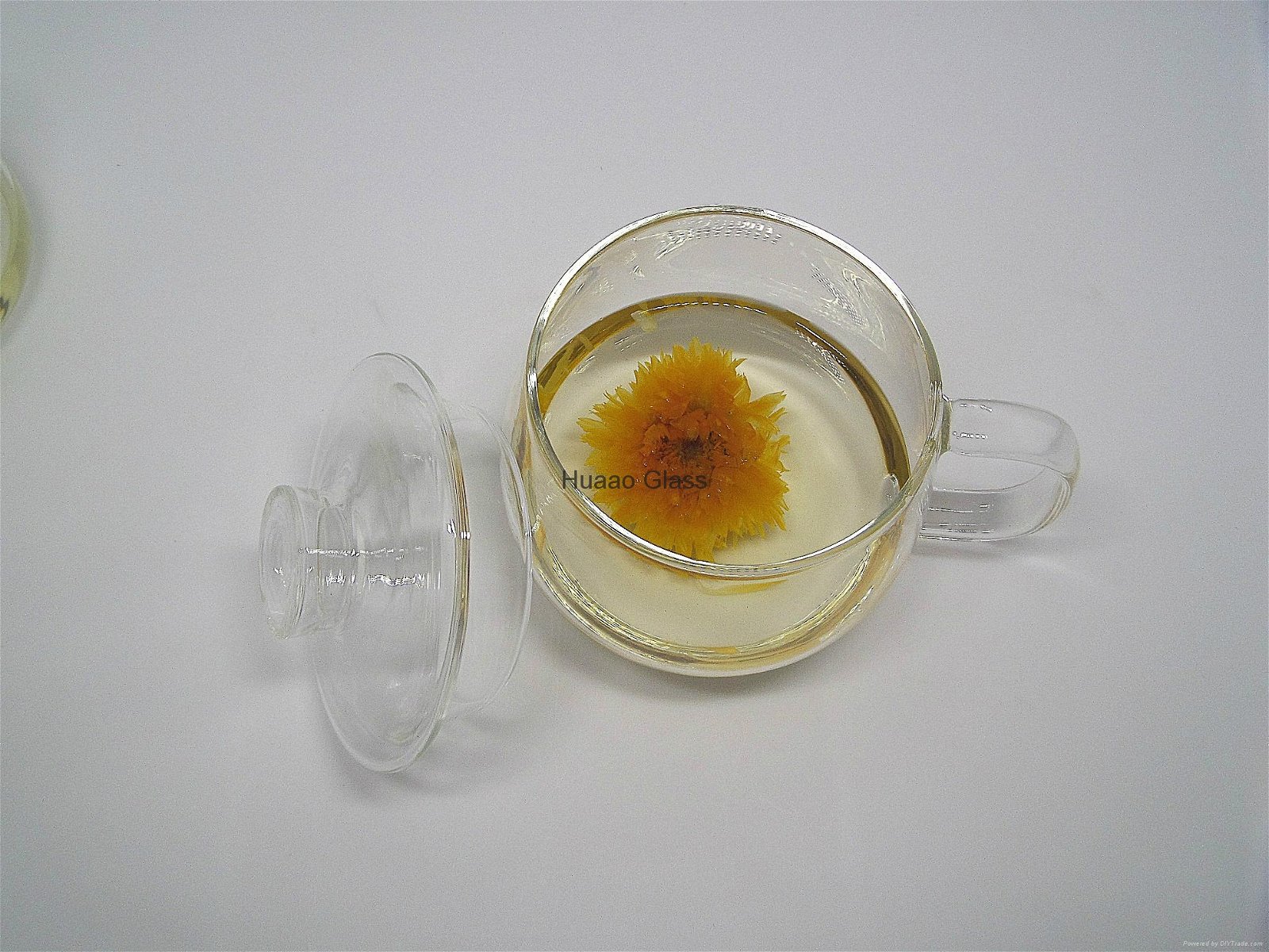 Cangzhou Borosilicate handmade short glass cup  5