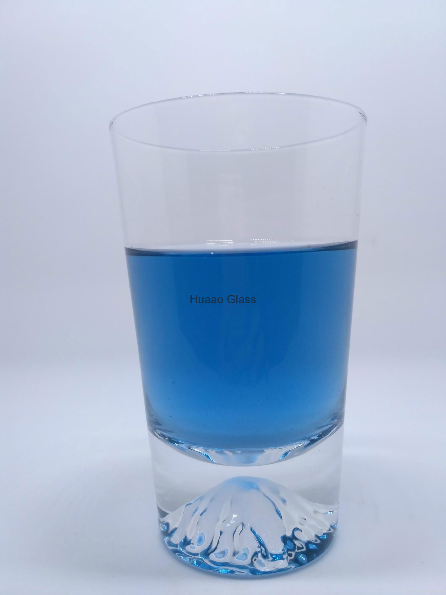 Cangzhou Borosilicate handmade short double wall glass cup  3