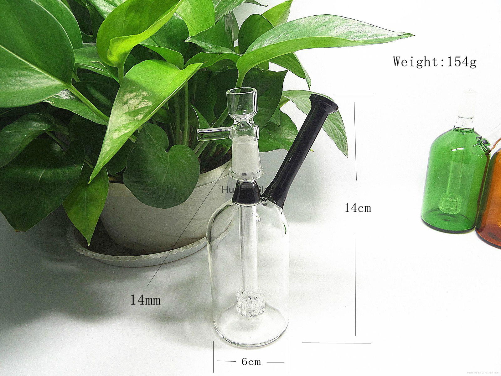 Cangzhou Borosilicate  handmade 14mm  glass water pipes