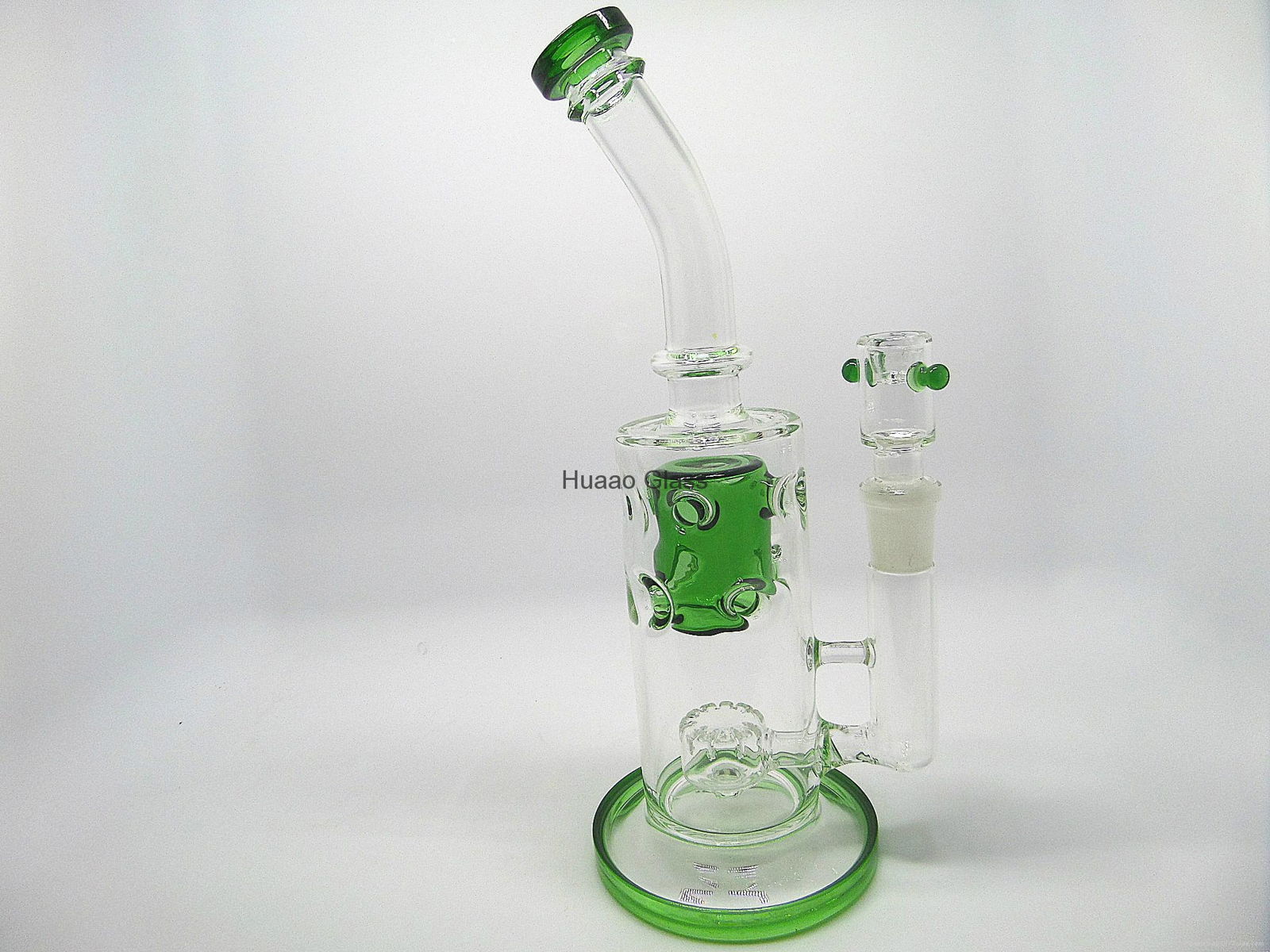 Cangzhou Borosilicate  handmade 14mm  glass water pipes 5