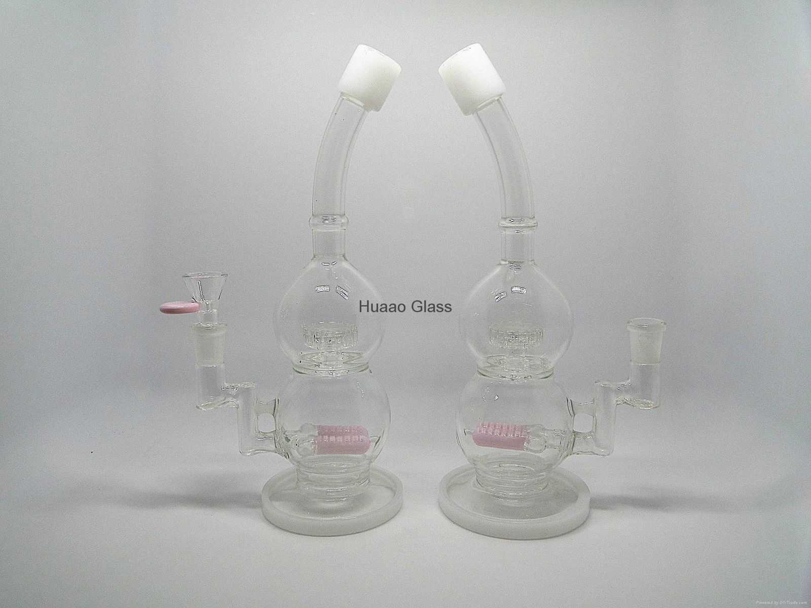 Cangzhou Borosilicate  handmade 14mm  glass water pipes 5