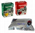 bag in box aluminum aseptic plastic bags juice/wine