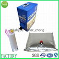 Wine Juice Bag In Box Aluminum Foil Spout Wine Packaging 3L 5L 10L 20L