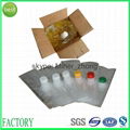 Plastic Aseptic BIB Bag In Box Liquid Pouch 4