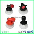 Plastic spout and cap for BIB bags 1