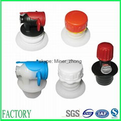 Various styles plastic bag in box spouts