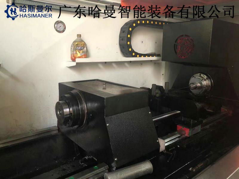 Single spindle round bar center hole deep hole drilling machine 3