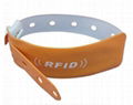 RFID PVC Disposable Wristband