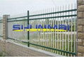 High quality new design cheap zinc steel used wrought iron fence 4