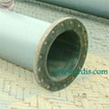 Steel Pipe Rubber Lining Coated Epoxy Resin Painted