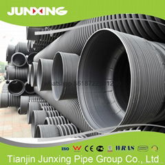 Double wall corrugated pipe for sewerage