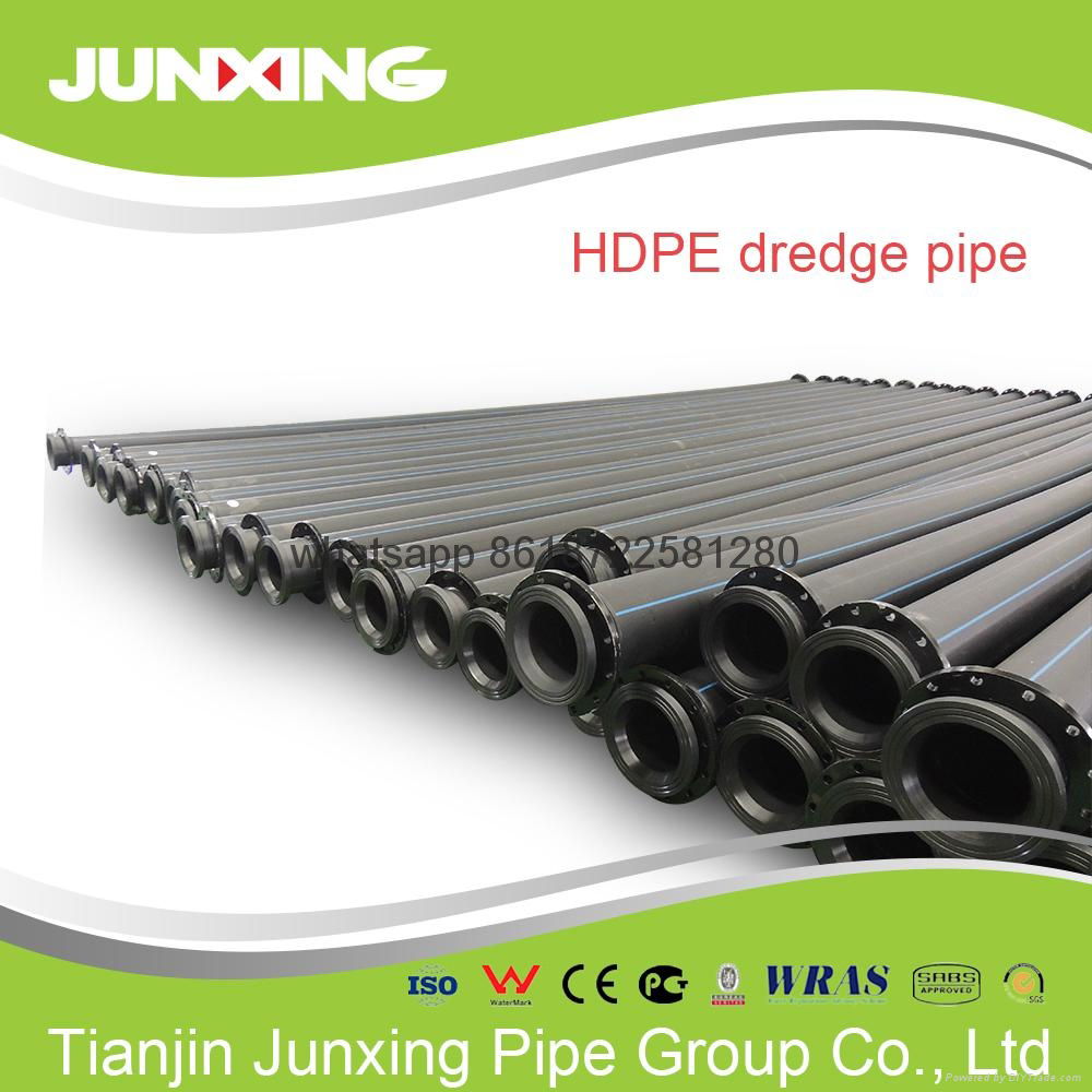 HDPE dreging pipe with Flange