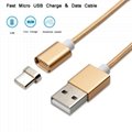 2017 New arrival Colorful 3 in 1 magnetic cable micro usb cable 2