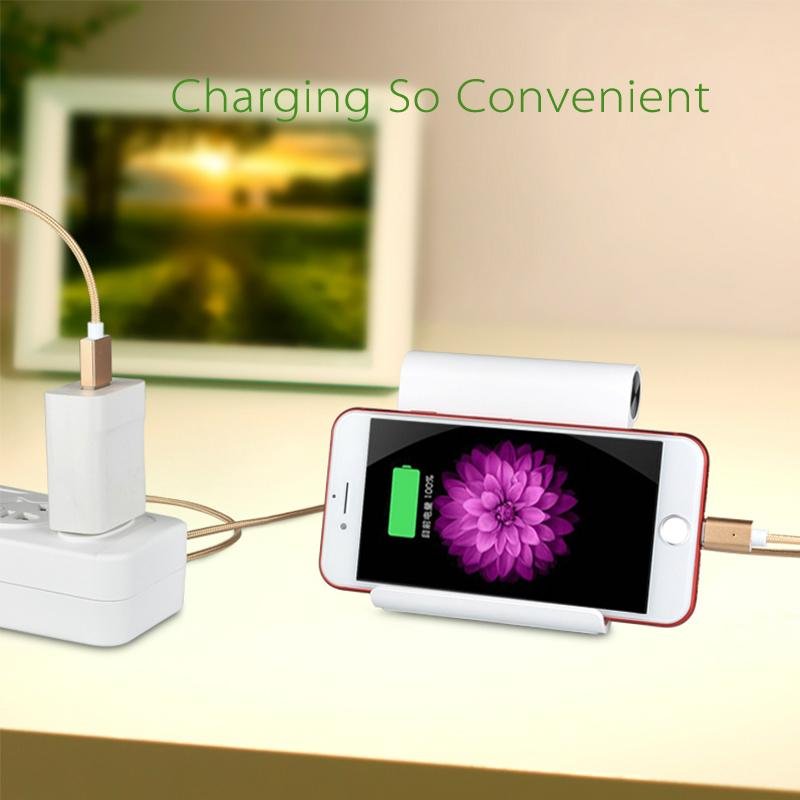 Braided Micro USB Magnetic Cable Fast Charging Cable with LED Display 3