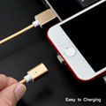 Braided Micro USB Magnetic Cable Fast Charging Cable with LED Display 5