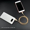 OEM ODM Auto Focus Aluminum Nylon Braided charging magnetic cable For Iphone And 4