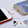 Hot Design Quick Charge 3 in 1 cable magnetic Micro USB Cable For iPhone  5