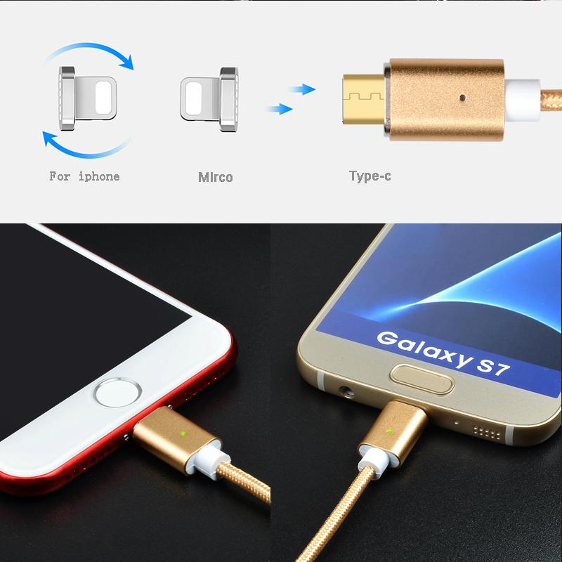 Elegant shape cable usb magnetic 3