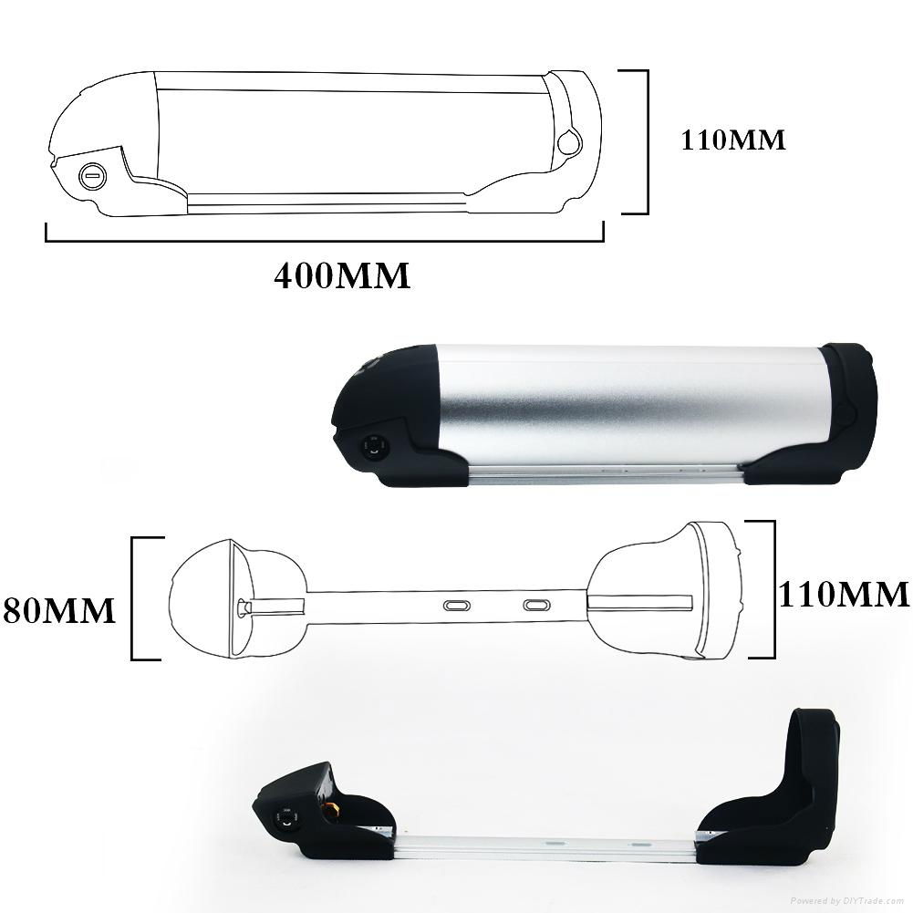 24v 10Ah lithium ion battery bottle battery for electric bike  2