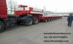 Chinatrailers Goldhofer Multi Axles modular trailer semi-trailer lowbed trailer