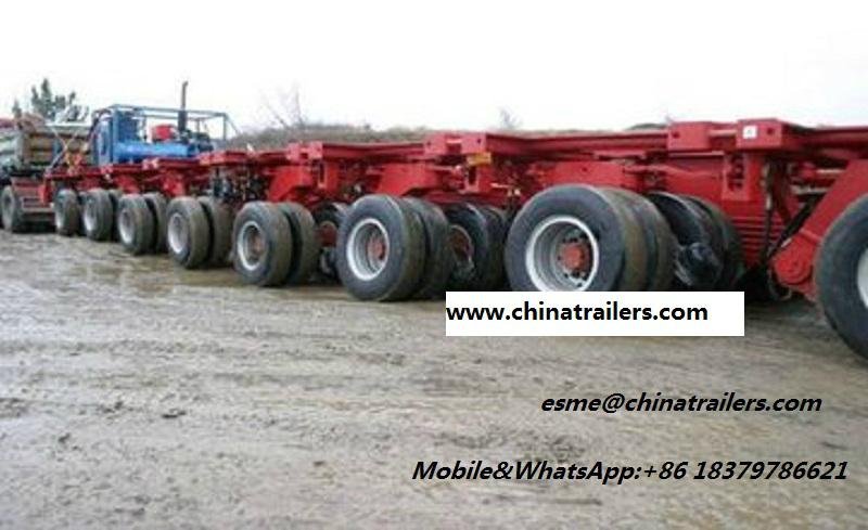 Chinatrailers modular trailer Nicolas MDED hot sale with cheap price