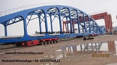 Self Propelled Modular Trailer Multi Axle Trailer from China factory