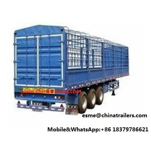 China Trailers 30ft Container Trailer for sale with cheap price and high quality 5