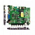 26 to 32 inch 3 IN 1  LED TV Main Mother Board with USB multimedia function