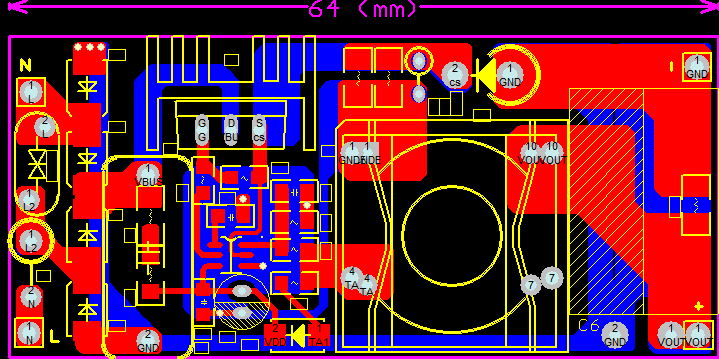  LZC8720 非隔離 高PF 85V0.6A  50-100W 4